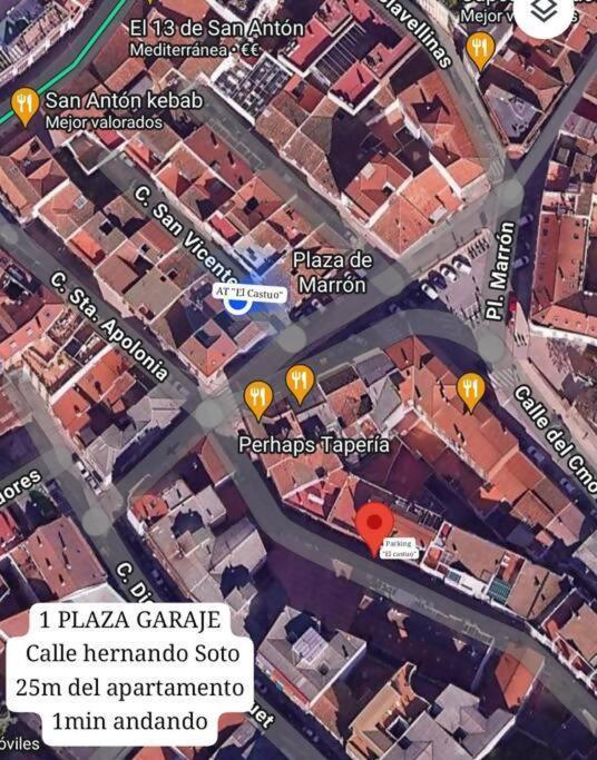 Caces El Castuo Centro Historico Con Parking 아파트 외부 사진